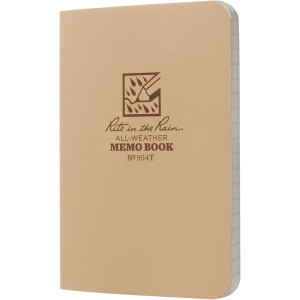 Voděodolný zápisník – Memo Book